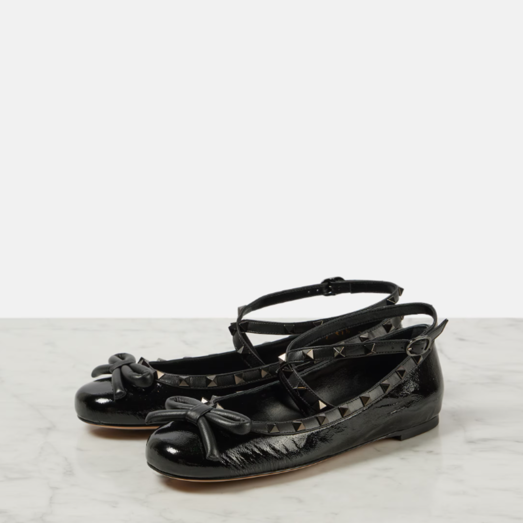 Valentino Garavani Ballet Flat - Black